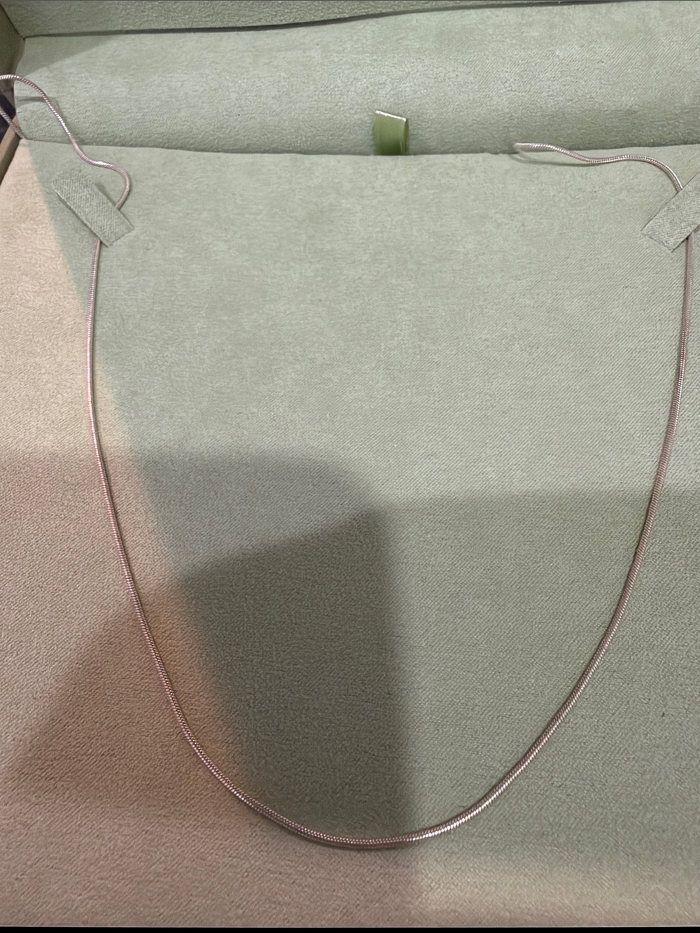Sterling Silver Snake Chain Necklace - Silver